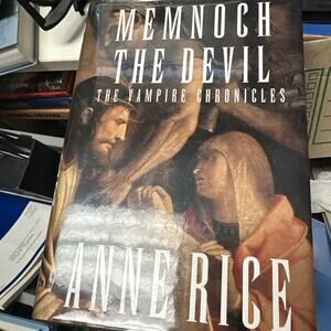 Signed  Anne Rice “Memnoch the Devil” 1st Edition  Rare